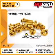 Bolt M 5 x 25 Thread 8 x 25 Vortex Elite 2 Bolt Keys Probolt Thailand Stainless King Nut
