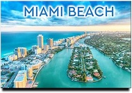 Miami Beach Fridge Magnet Florida Travel Souvenir