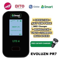 OPENLINE SMART Bro LTE-Advanced Pocket WiFi (EVOLUZN PR7) with FREE Car Charger