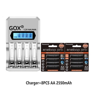 Panasonic Eneloop Rchargeable Battery 1.2V AA 2550mAh & AAA 950mAh