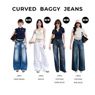 Wara curved BAGGY jeans-8 colors