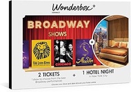 WONDERBOX – Experience Gift – Broadway Shows – 2 Tickets for The Broadway Show of Your Choice and 1 