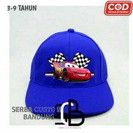 Mcqueen lighting car children's hat