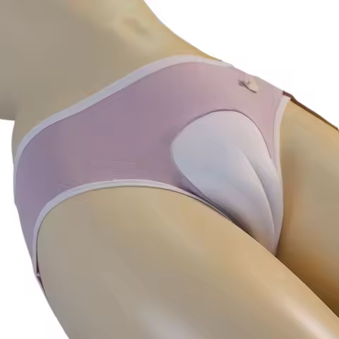 Men Hiding Gaff Panties Body Shaper Briefs Fake Vaginal Pad for Transgender Crossdressing Male To Fe