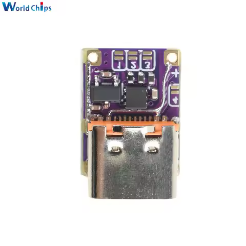 PD3.0 PD3.1 QC3.0 Fast Charging Module 5A DC 5V/9V/12V/15V/20V/28V/36V/48V to 5V Voltage Trigger Ada
