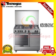 Tecnogas Kompor Free Standing 5 Tungku N3X9BG5VC