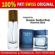 Long lasting Parfum inspired by Guess Seductive Homme Blue (men) Edp perfume made in Swiss 30ml