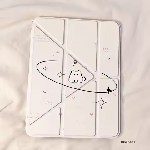 Korean Ins Cute Kitten iPad Case For iPad Pro 11 13in 2025 iPad Pro 12.9in Air7 10th 11th M4/5 MINI 