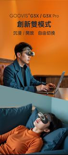 出脫一台GOOVIS G3X Pro「 創新雙模式 」頭戴顯示器