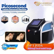 Picosecond Laser Alat Mesin Hapus Tato Menghapus Alis/Flek Hitam