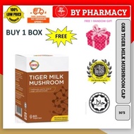 GKB Tiger Milk Mushroom 60 Vegecaps (HALAL & KKM Approve) (Relief of Cough, Cold & Sinus)