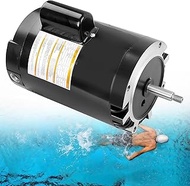 B128 C-Face Pool Pump Motor, M56J Frame,1 HP, 3450 RPM,115/230V,1.4 SF,Full Rated Single Speed, Repl