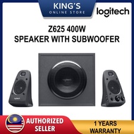 LOGITECH Z625 SPEAKER SYSTEM WITH SUBWOOFER AND OPTICAL INPUT