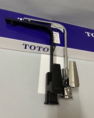 全新TOTO方款全銅廚房龍頭水槽冷熱水龍頭水槽洗菜池洗菜盆可旋轉水龍頭