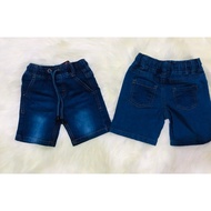 Boy Kid Jean 1Y-6Y Pants Short Denim Seluar Pendek Boy Fashion Clothing SHORTPANT JEANS