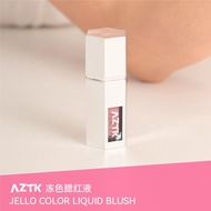 AZTK腮红液 Aztk Jingzhi Jelly Color Blush Liquid Matte Atmosphere Natural Multi-Purpose Contouring Brig