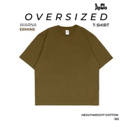 Oversized Plain T-Shirt 16S Ermine Oversized Tops for Women Men Tshirt T-Shirt