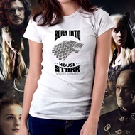 Game Of Thrones House Stark GOT Tshirt For Women 87