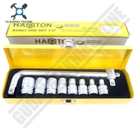 Kunci Shock Set 10pcs HASSTON PROHEX 6PT 12PT / Kunci Sok Set Hasston