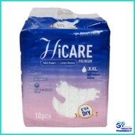 Hicare Adult Diapers Premium XXL 10s | Adult Diaper