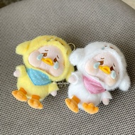 GANTUNGAN [CAPYTOPIA] Crying Duck Bagcharm Crying Duck Keychain/ Crying Duck Scarf Keychain 2 Colors