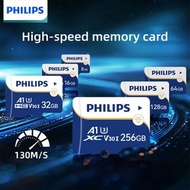 Philips TF Card 256GB High-Capacity Mobile Phone Surveillance Camera Car Recorder SD Card V30 High-S