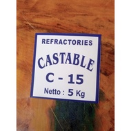 Refractory Cement C-15 5Kg – Fire Resistant Cement Temperature 1500°C C C C | Furnace, Furnace, Boil