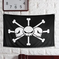 Evy-510 Nirm Nazhifa Printing - One Piece Straw Hat Luffy Pirate Anime Pirates Flag Jolly - Mugiwara