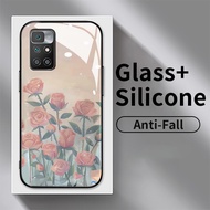 Hard Case Glass Kaca For Redmi 10 9C NFC 8 9 9A 10 4G 2021 2022 12 12C A1 5 Plus 6A 7 8A 9 Activ 9 P