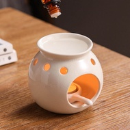 Baoblaze Tealight Holder Melter Furnace Decor Ornament Censer Ceramic Oil Burner for Living Room, Toilet, Bedroom, SPA, Christmas Gift