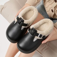 Popular Birkenstock Slippers Dopamine Home Indoor Anti-slip Anti-warm Home Fashion Baotou Cotton Sli