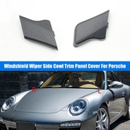Car Front Windshield Wiper Side Cowl Trim Panel Cover for Porsche 911 Carrera Boxster 987 718 Cayman