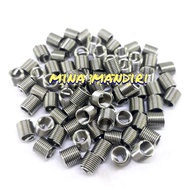 Recoil helicoil repairt thread bolt key 10. M6+31.0 2D stainless steel spring material