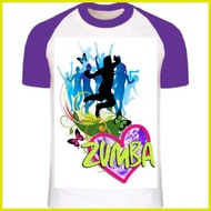 ✹ ◄ ◆ ZUMBA RAGLAN SHIRTS SUBLIMATION PRINT