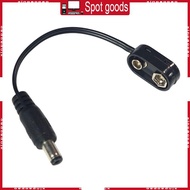 XI 9V  Clip Converter Power Cable Snap Connector Pedal Effect Male Cable 9Volt Power Supply Cable Gu