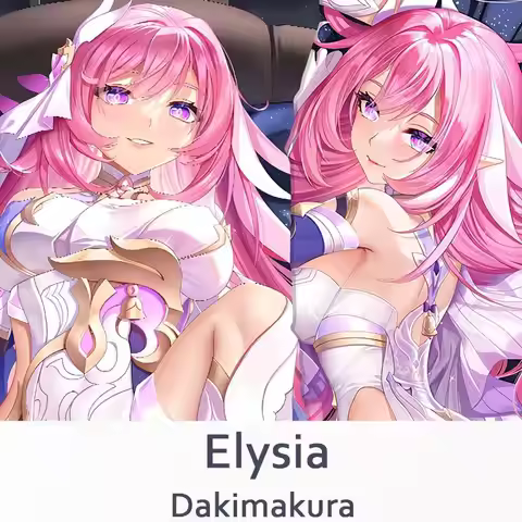Honkai Impact 3Rd Elysia Dakimakura Hing Body Case Anime Otaku Pillow Cushion Cover Xmas Gifts