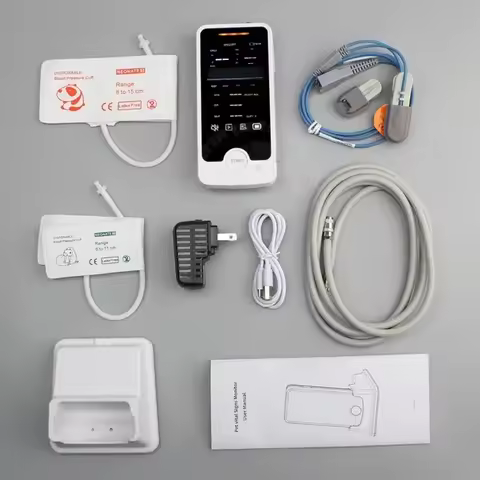 2025Animal Veterinary Touch Screen SPO2 NIBP PR Pet Clinic Hospital Vital Signs Patient Monitor