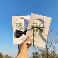 Ready Stock spot Marriage Vow card a pair Wedding bride Groom Newcomer vows to Dictionary card Handw