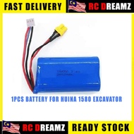 Battery for Huina 1535 1592 1593 excavator / 1580 Excavator & 1583 Wheel Loader 7.4V Li-Ion 1536 / 1