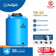 penguin tb 55 / toren penguin 500 liter / tangki air penguin 500 liter - biru muda