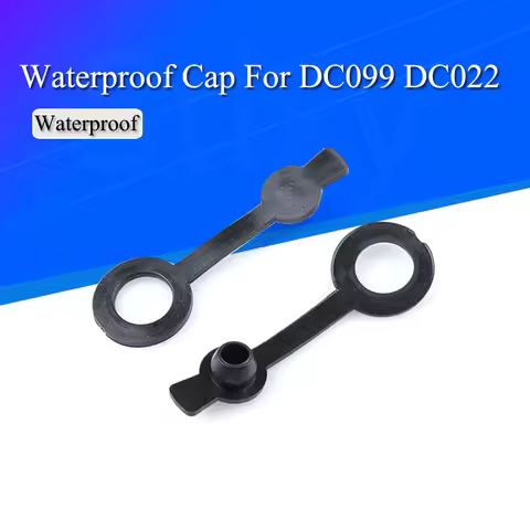 10PCS /LOT Waterproof cap DC099 5.5 mm x 2.1mm DC Power Jack Socket Female 11MM 5.5*2.1 5.5*2.5MM Wa