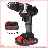 HOT Multifunctional DC 36V Cordless Electric Impact Drill Screwdriver Power Driver