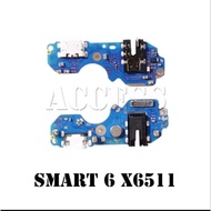 PALING MURAH papan cas konektor charger + MIC infinix smart 6 / HOT 12
