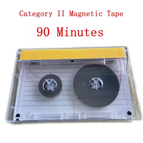 1 PCS New Advanced Category 2 Chromium Oxide Cassette Tape 90 Minute Blank Recording Tape