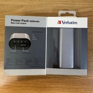 [全新] Verbatim Power Pack 行動電源 5200mAh