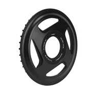 EBike Offset Chainring 42T for  Mid-Drive Motor Integrated Chainwheel with Guard for Electric Bike C