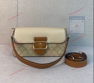 COACH CR332 Morgan腋下包奶茶拼色Morgan Size26158。Coach 蔻馳