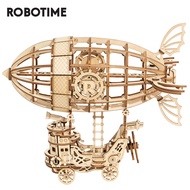 Robotime 3Dปริศนาไม้เครื่องบินของเล่นสำหรับของขวัญวันเกิดของขวัญTG407