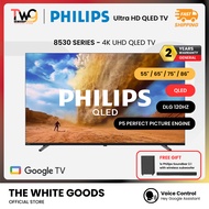 [FREE SHIPPING + GIFT] Philips 8530 Series 55/65/75/86 Inch 4K UHD QLED TV Smart Google TV Dolby Vis