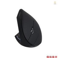 ado2my)2.4G Wireless Vertical Mouse Left Hand USB Ergonomic Optical Mouse Left-handed High Precision